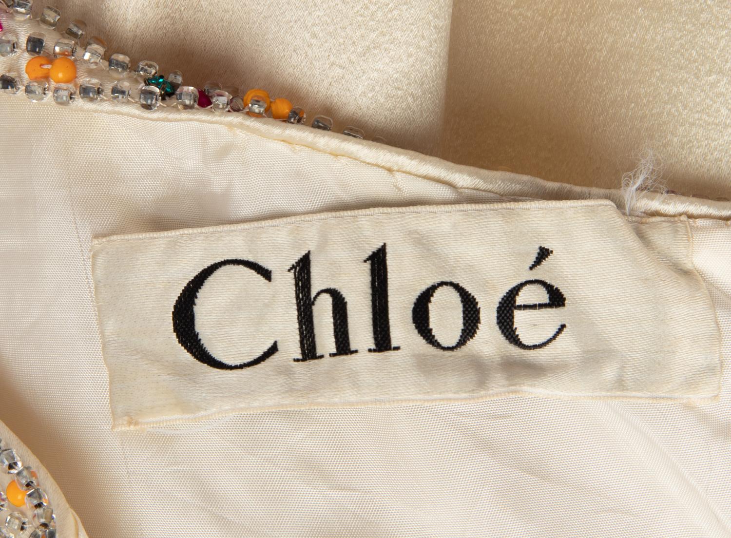Chloé Mini Dress with Faceted Pod Appliques, 1960-70s