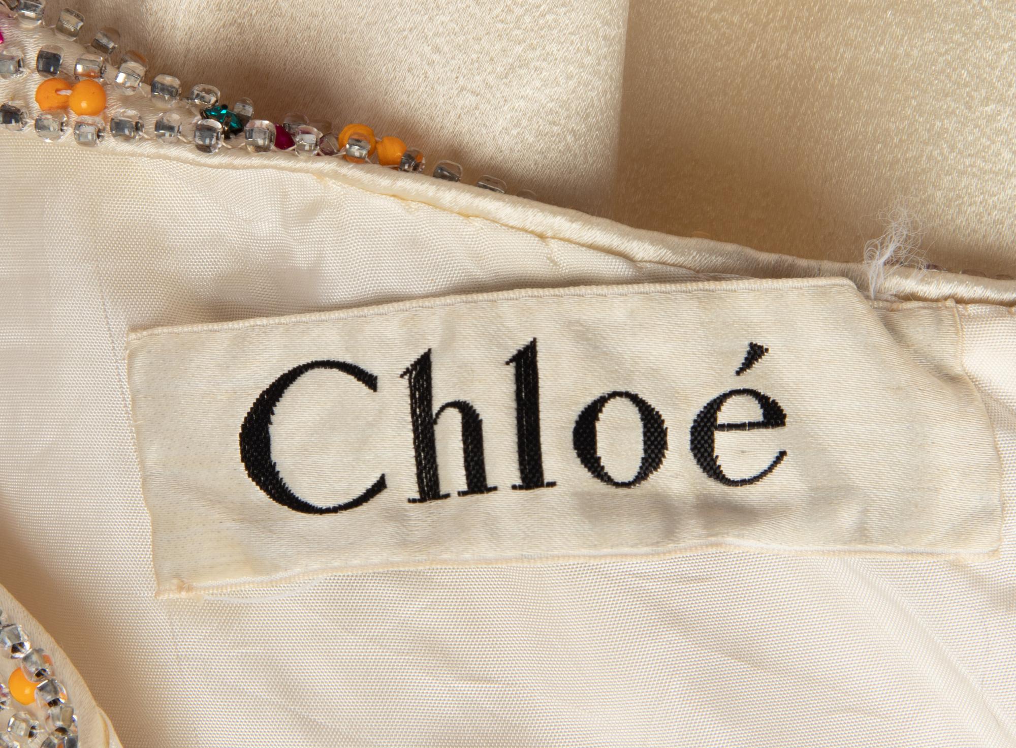 Chloé Mini Dress with Faceted Pod Appliques, 1960-70s