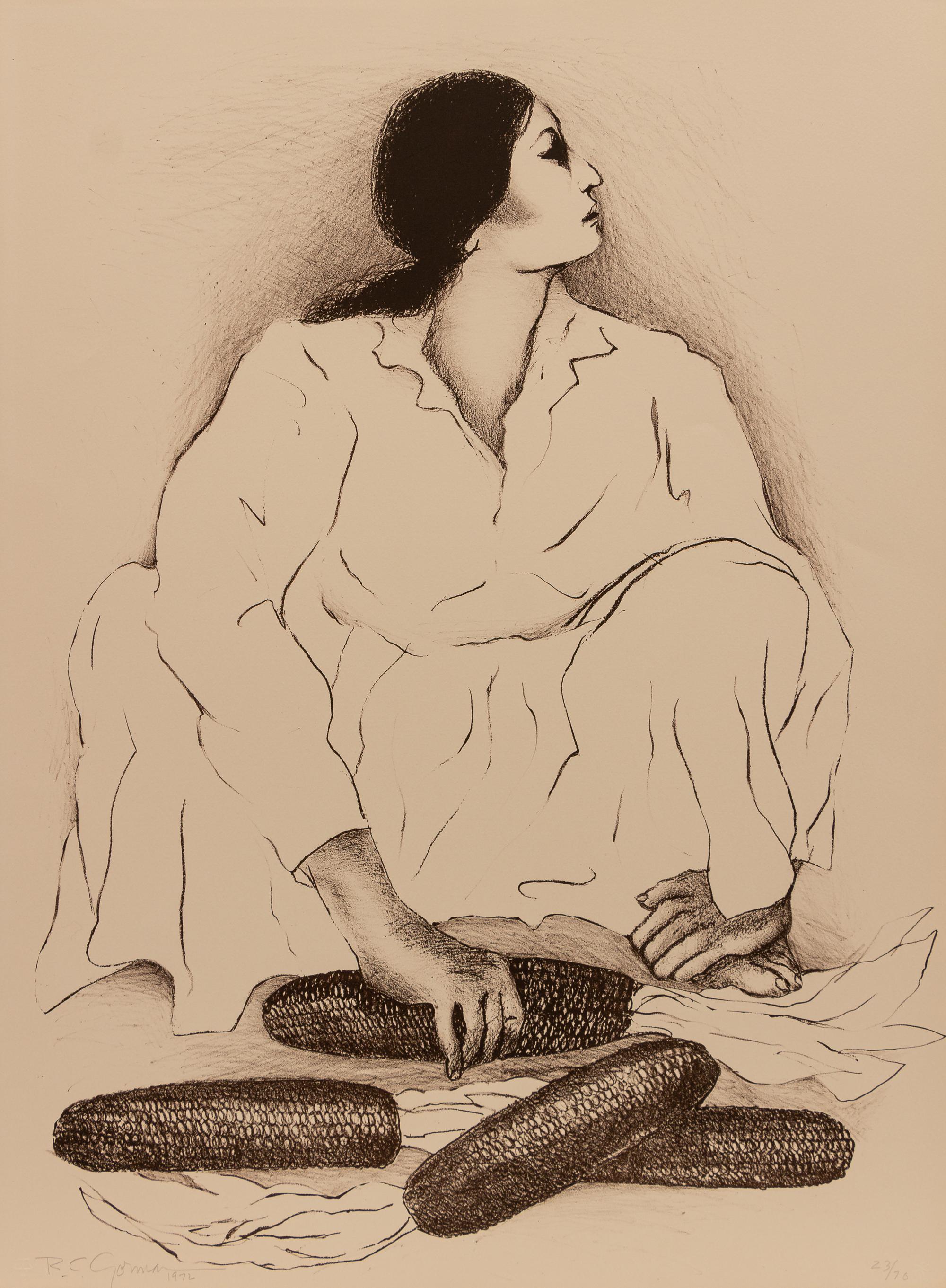 Complete Portfolio of Five Prints , Homage to Navajo Women , edition 23/70