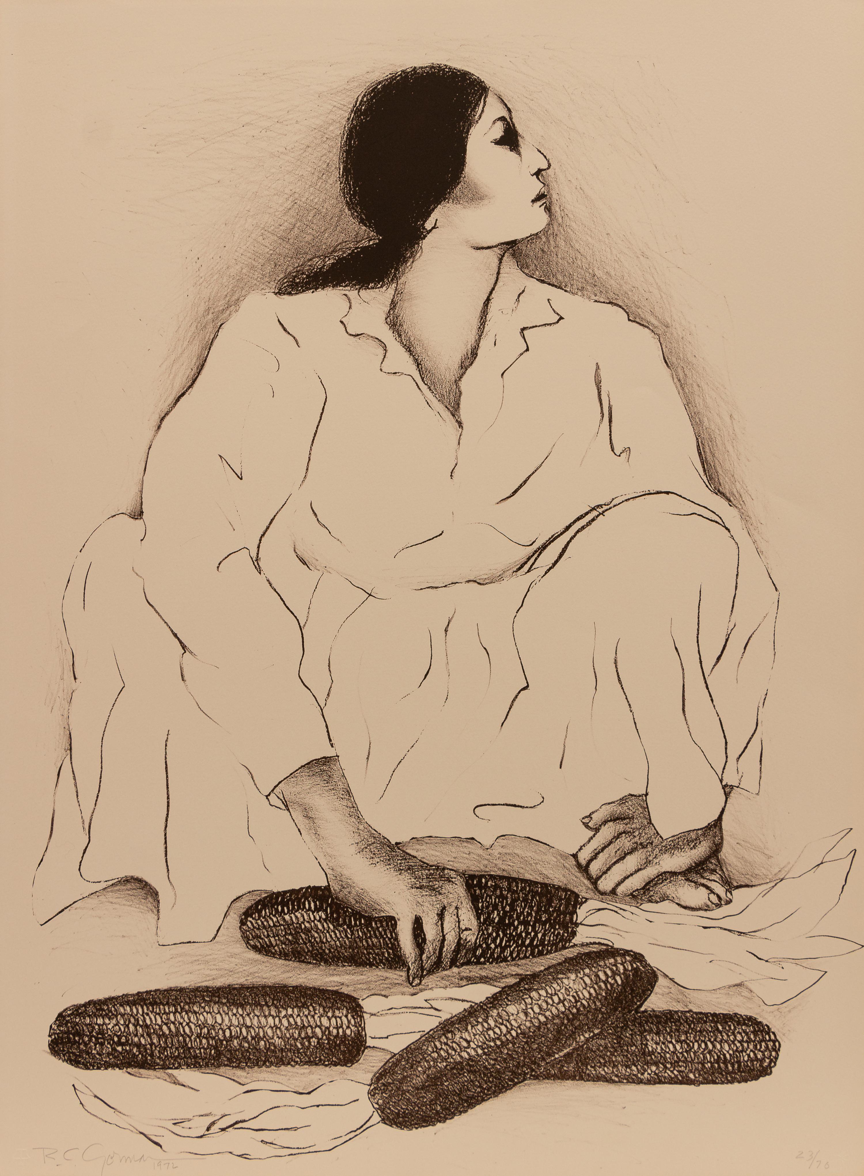 Complete Portfolio of Five Prints , Homage to Navajo Women , edition 23/70