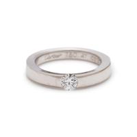CARTIER, WHITE GOLD AND DIAMOND RING