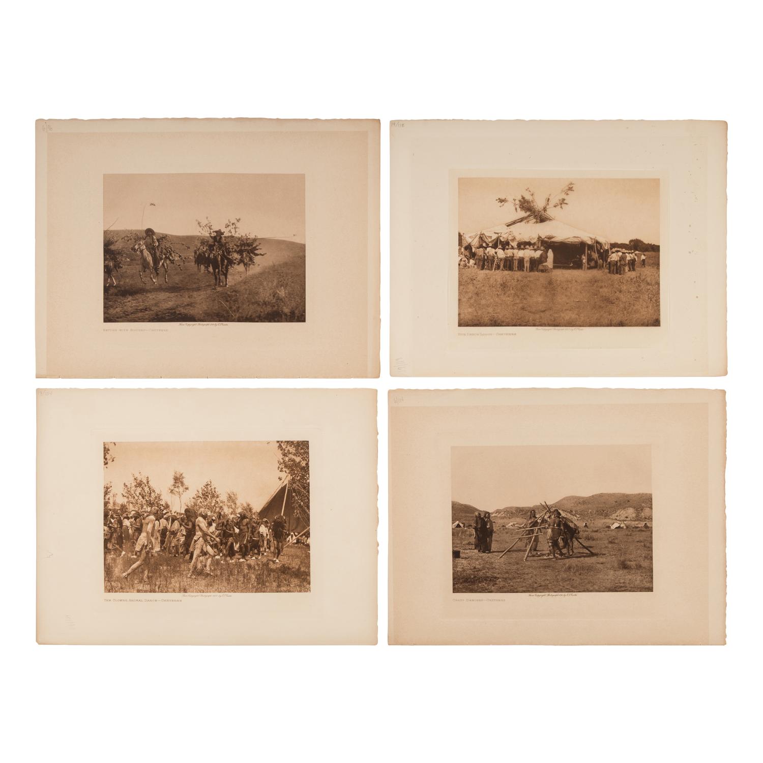 Photogravures Documenting the Cheyenne