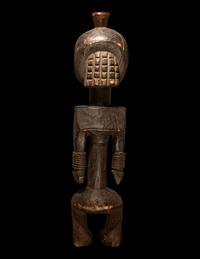 A Central African Wood Male Figure