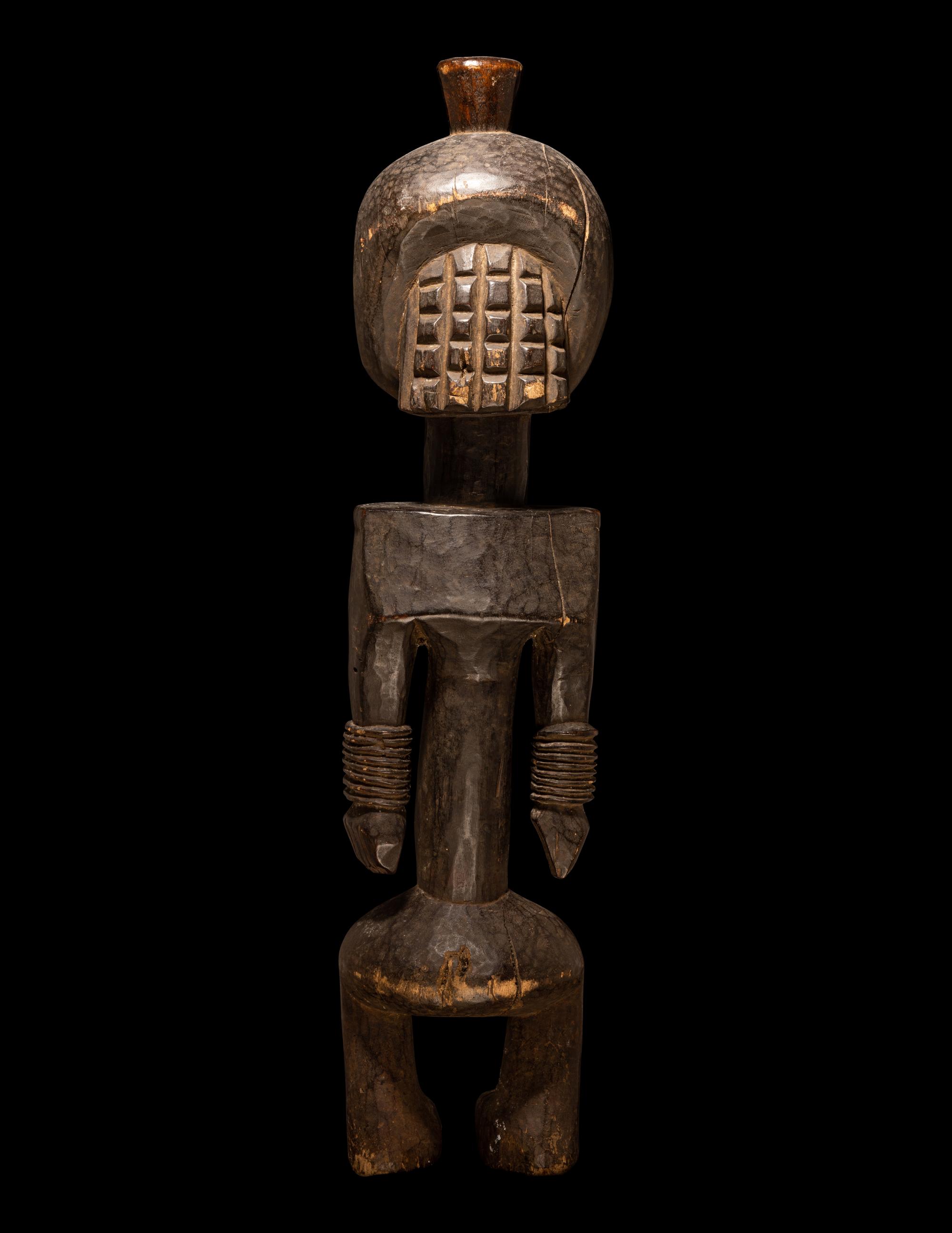 A Central African Wood Male Figure