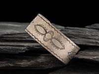 Navajo Stamped Ingot Cuff Bracelet