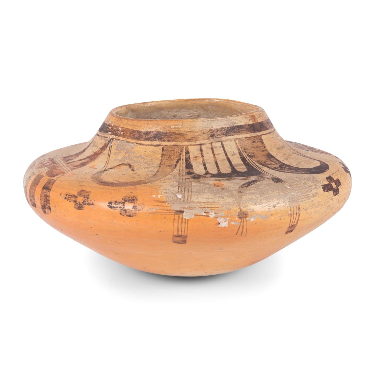 Hopi Polychrome Pottery Jar