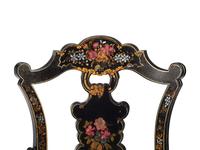 A Pair of English Victorian Painted Armchairs