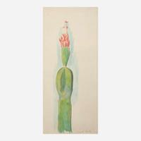 Joseph Stella (American, 1877-1946) Blooming Cactus