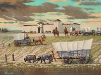Circling Up At Fort Laramie