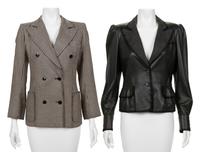 Two Yves Saint Laurent Jackets, 1990-2000s