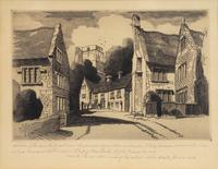 Six Framed Etchings by John Taylor Arms (American, 1887-1953)