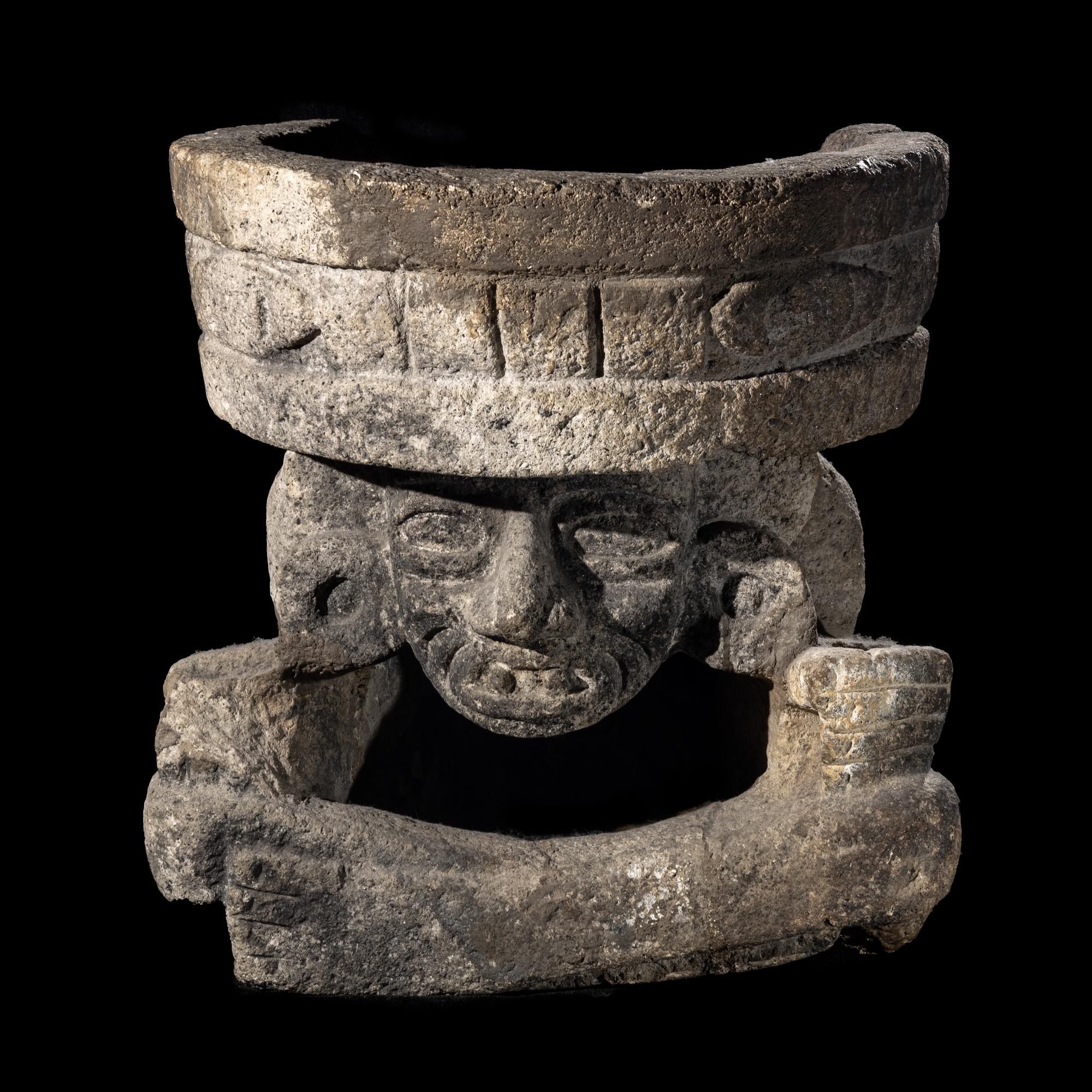 A Teotihuacan Stone Old Fire God