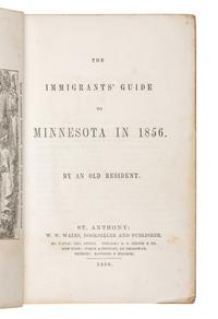 FERRIS, Jacob. The States and Territories of the Great West . New York and Auburn et al: Miller, Orton, and Mulligan et al, 1856.