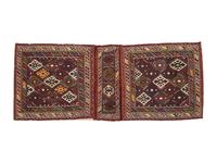 A Persian Wool Saddle Bag