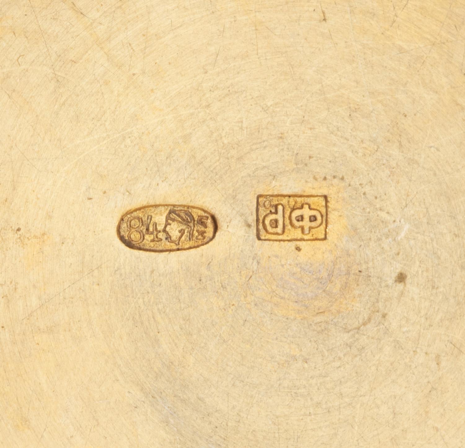 A Feodor Ruckert Enameled Snuff Box