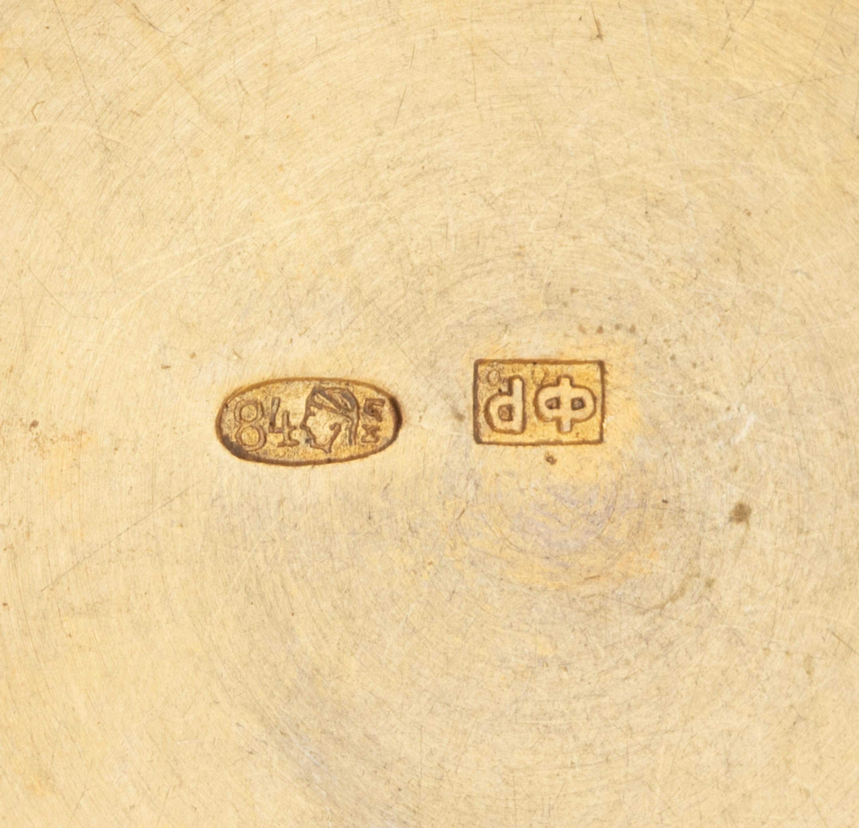 A Feodor Ruckert Enameled Snuff Box