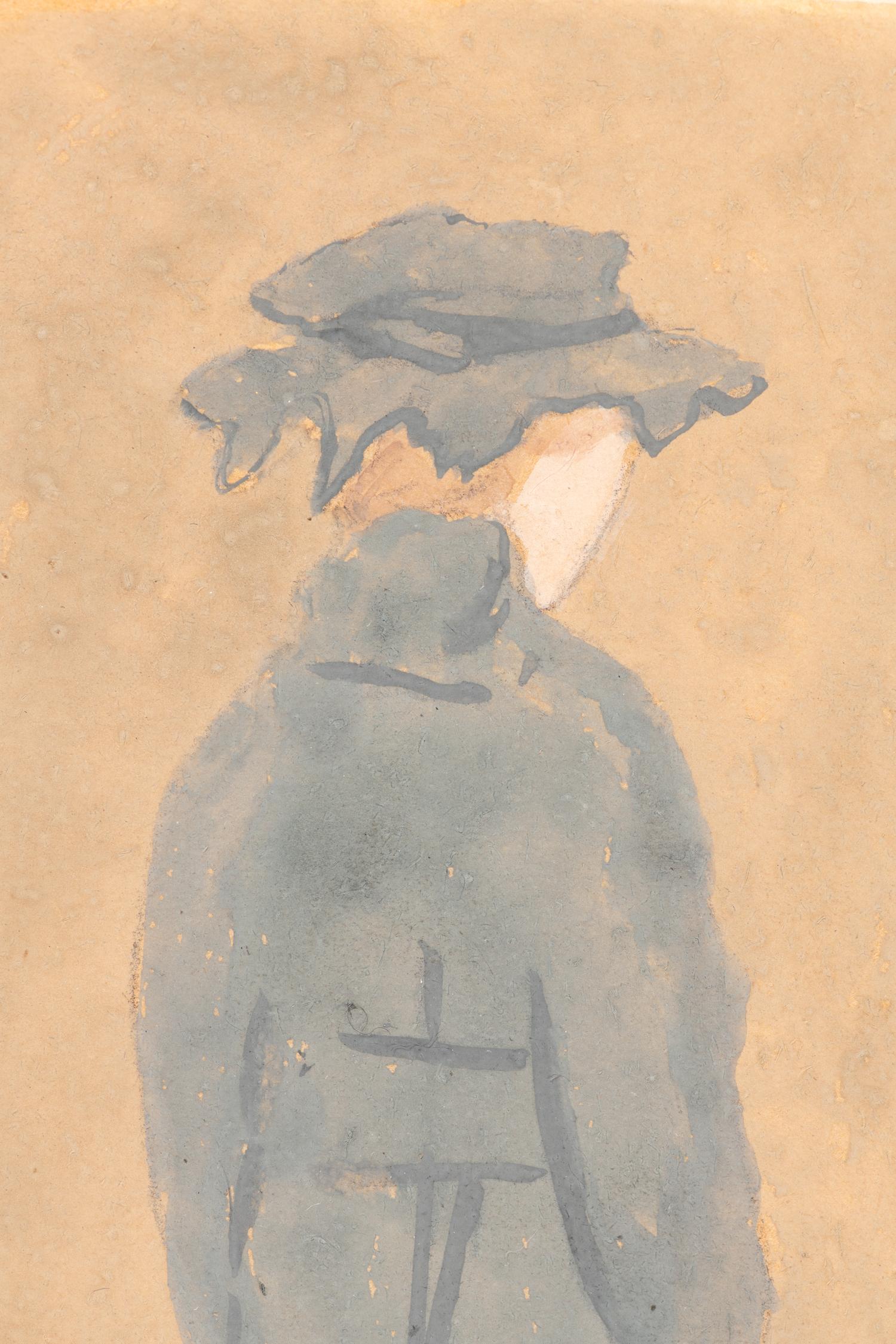 Young Woman Standing , c. 1910s