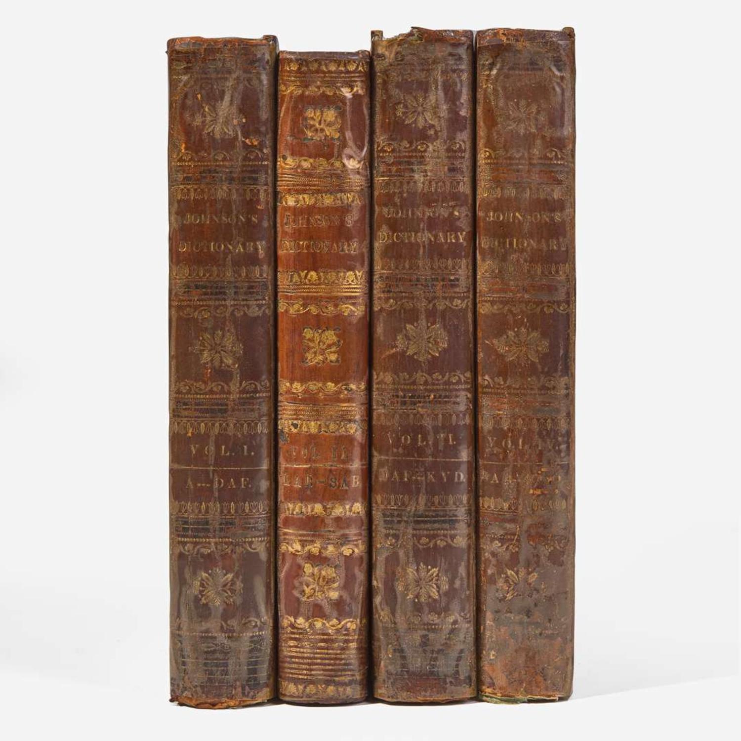 [Literature] Johnson, Samuel A Dictionary of the English Language...