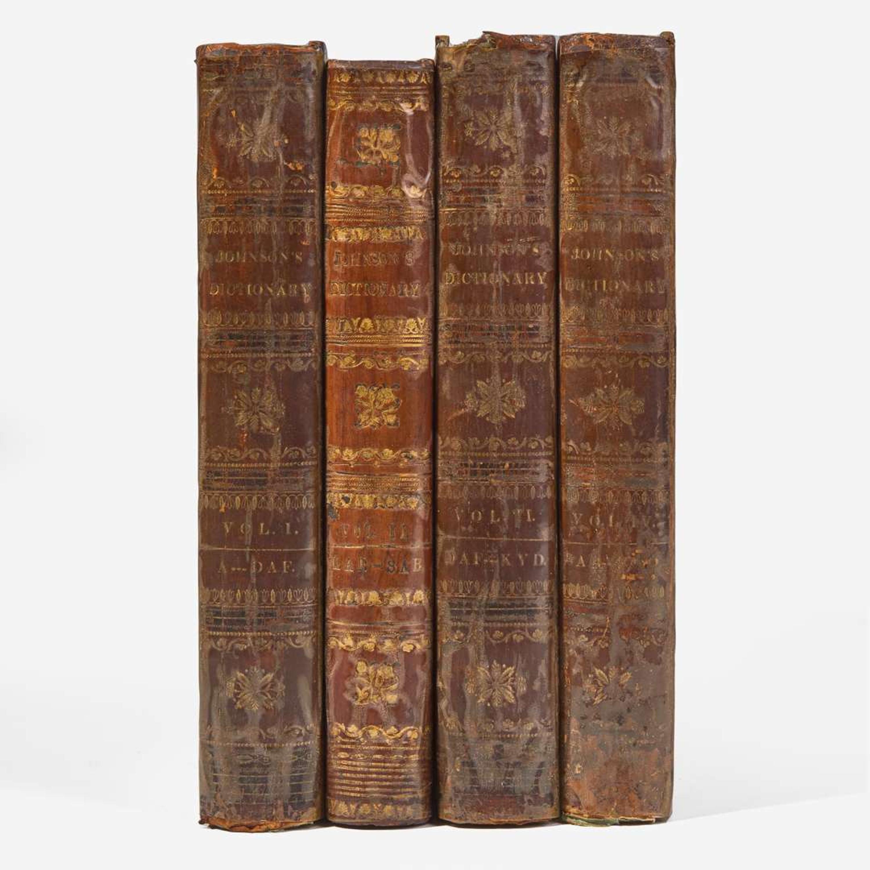 [Literature] Johnson, Samuel A Dictionary of the English Language...