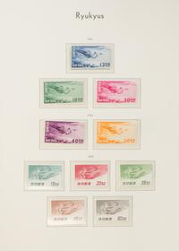 A Collection of Ryukyu Island Postage Stamps — LEUCHTTURM-BRIEFMARKENALBUM