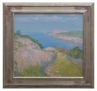 Inlet with Sailboats