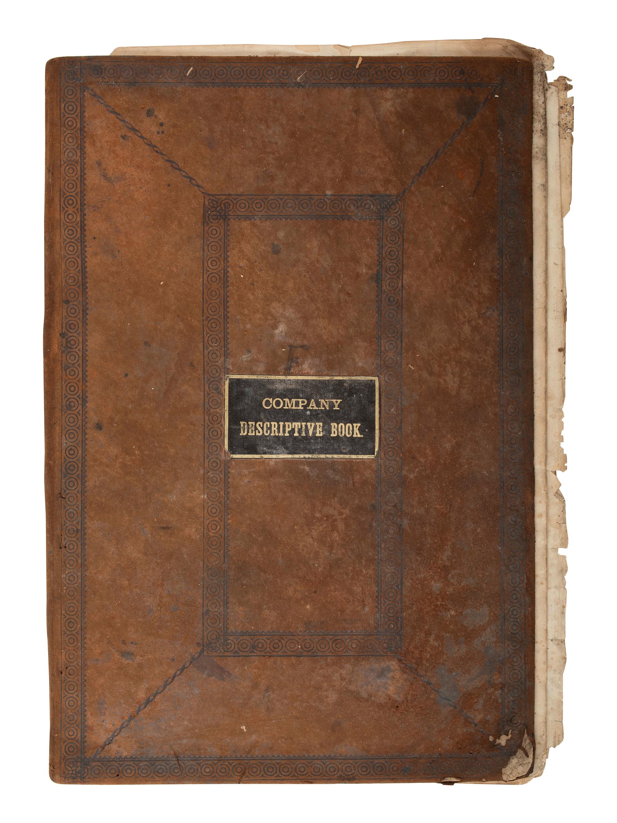 [CIVIL WAR]. Two report books identified to the Maryland 1st Potomac Home Brigade Regiment and 2nd Maryland Infantry.