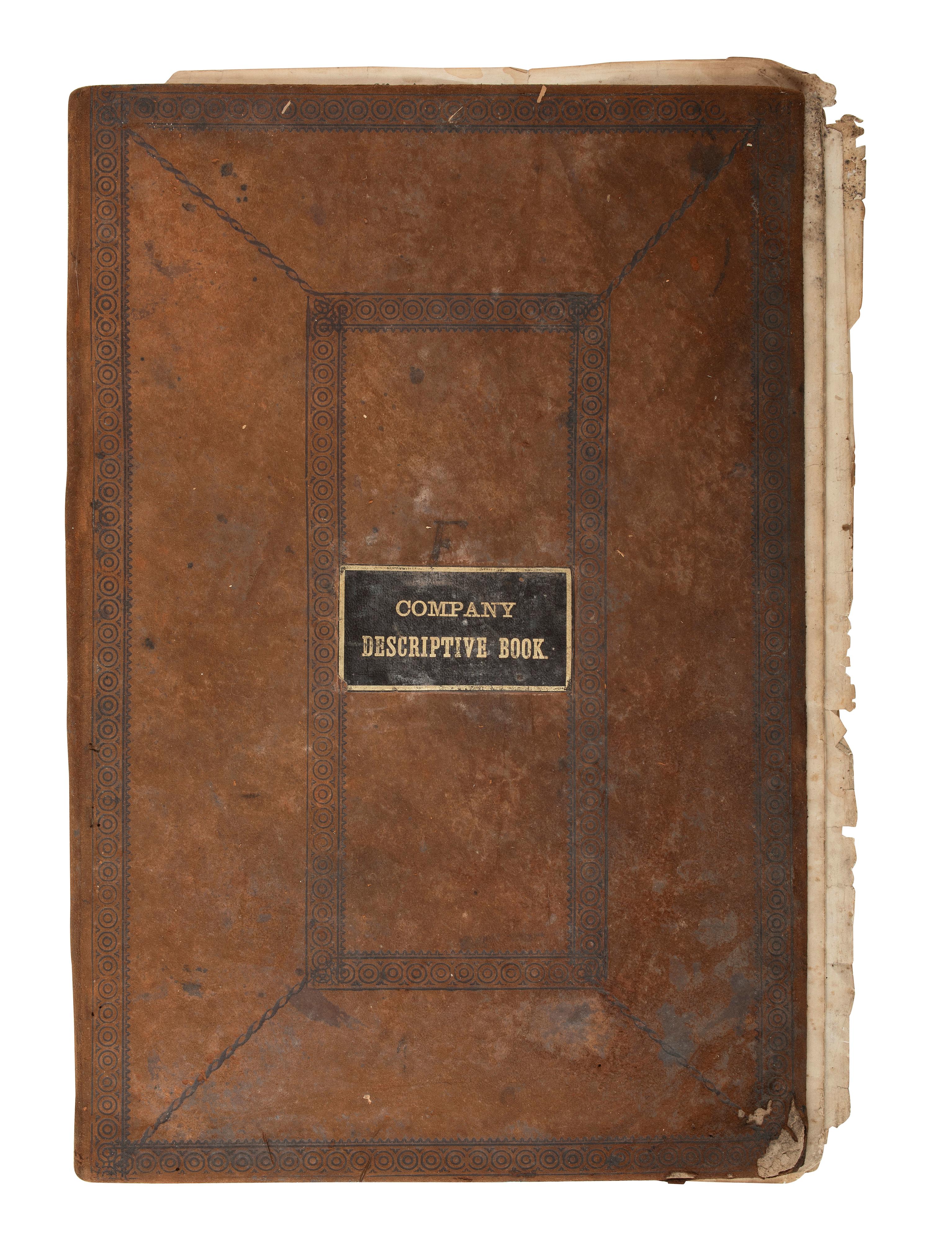 [CIVIL WAR]. Two report books identified to the Maryland 1st Potomac Home Brigade Regiment and 2nd Maryland Infantry.