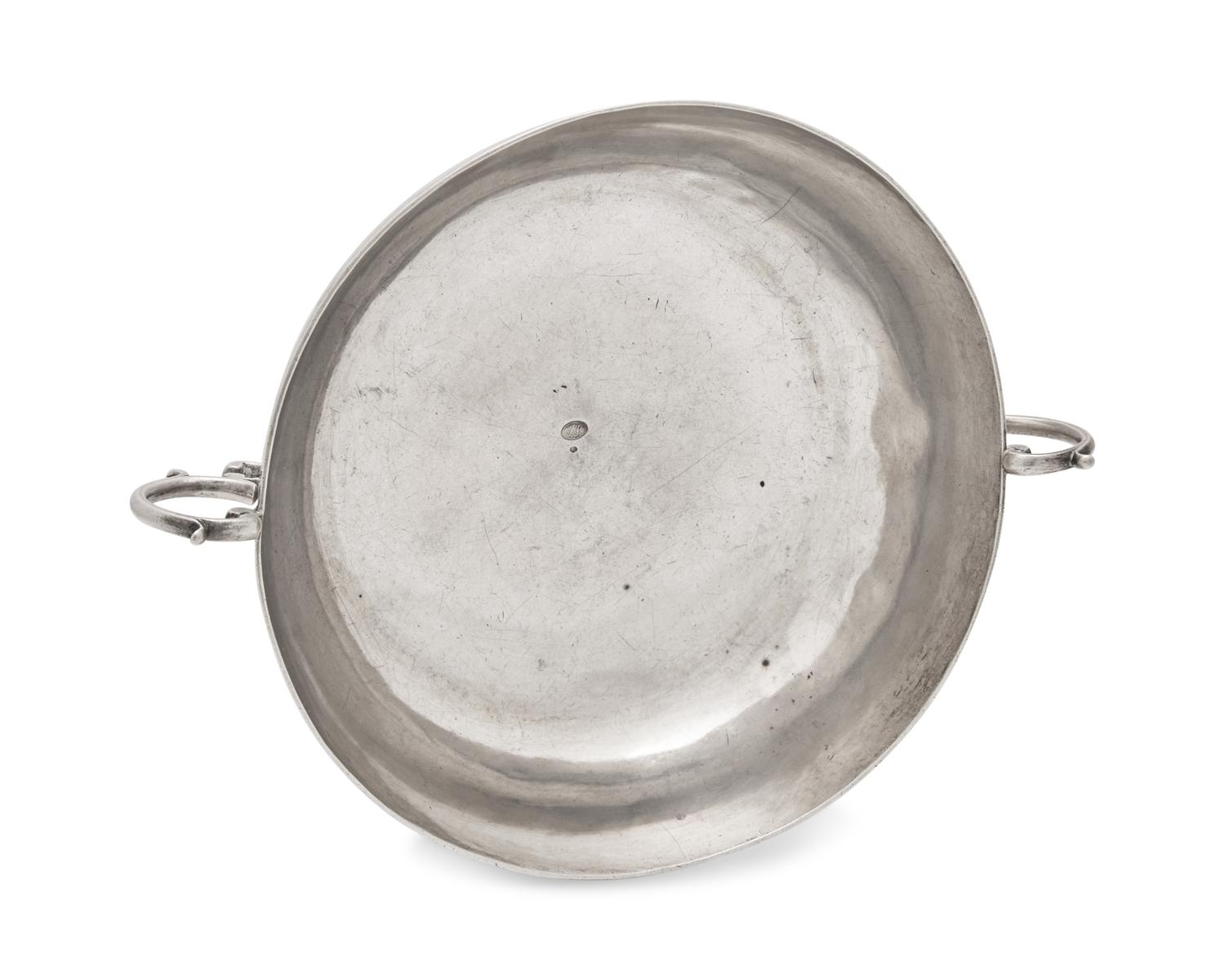 A Silver Caudle Cup