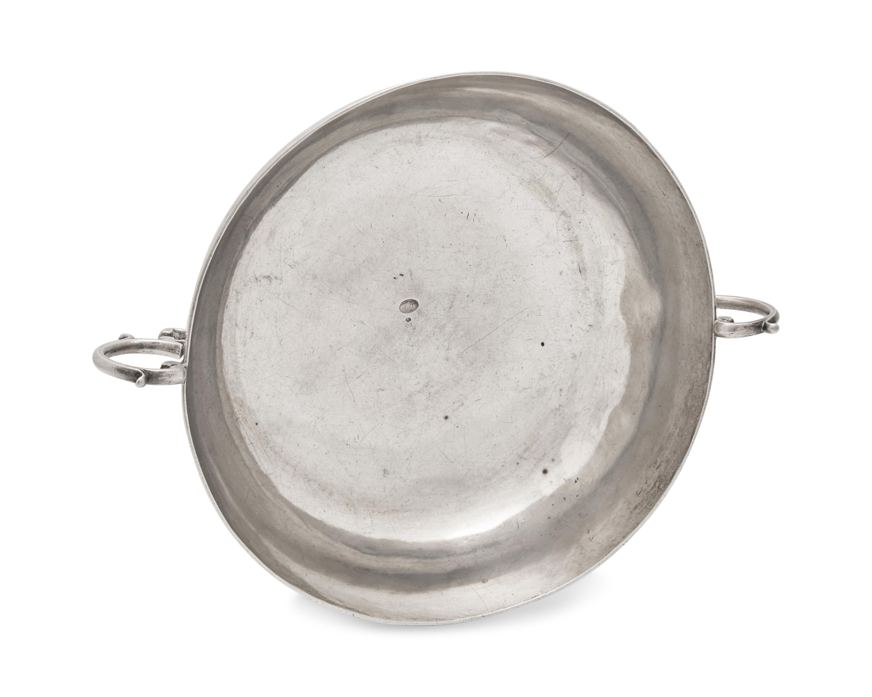 A Silver Caudle Cup