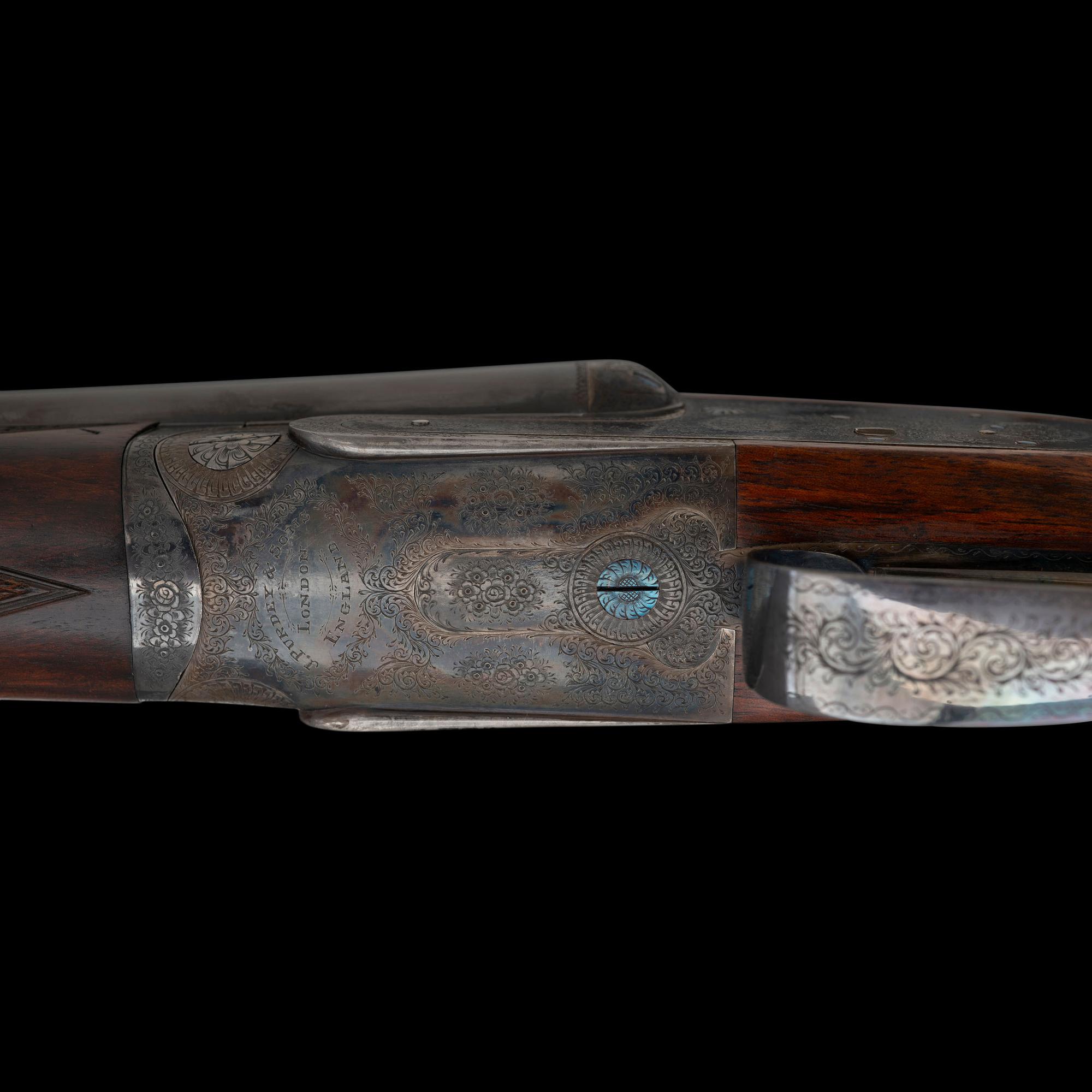 **A Pair of Consecutively Numbered James Purdey & Sons 20 Bore SxS Hammerless Shotguns Made for the Spanish Marquis de Villabragima, in Original Motor Case with Accessories