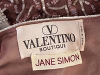 Valentino Embroidered Jacket Trimmed with Feathers, 1990-2000s