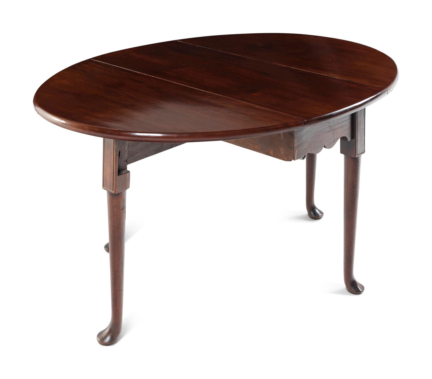 A George III Mahogany Drop-Leaf Table