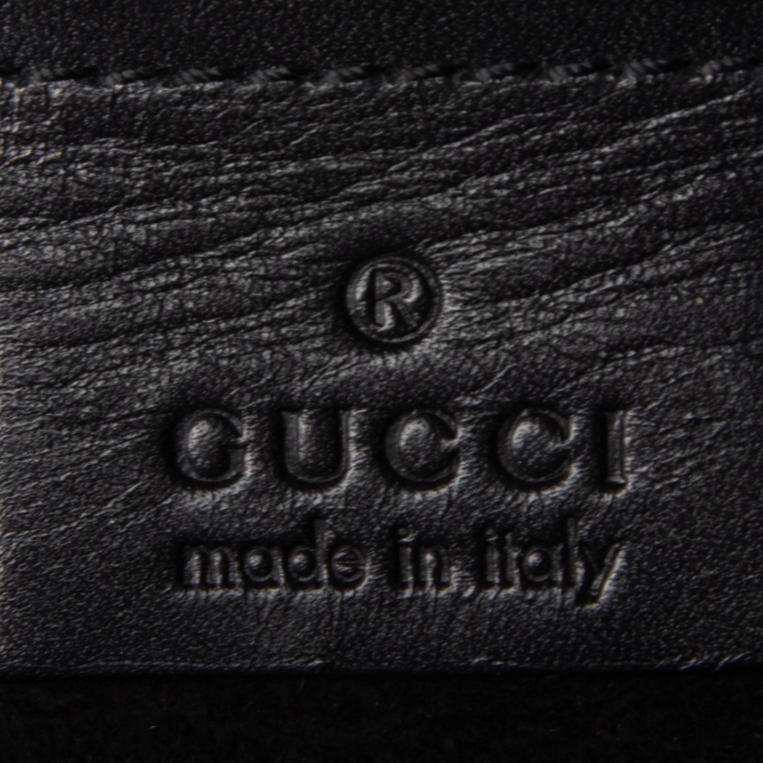 Gucci, Black Leather Tote
