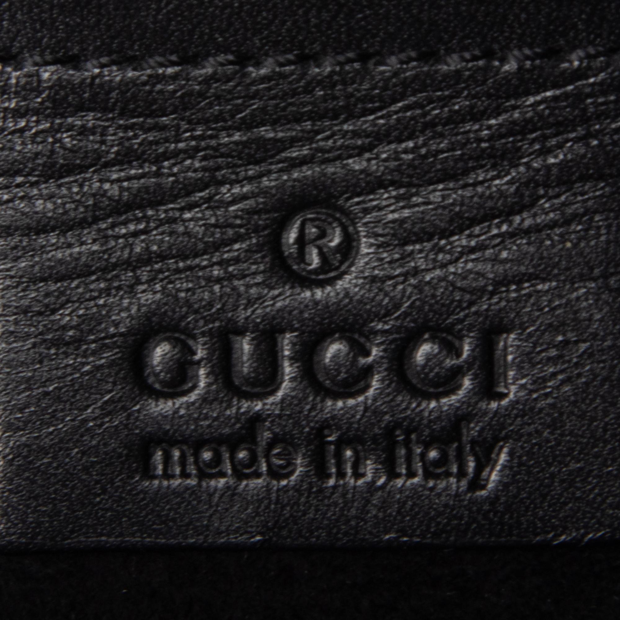Gucci, Black Leather Tote