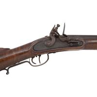 Iron Mounted Flintlock Full Stock Rifle