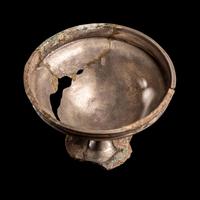 A Roman Silver Cereal Bowl