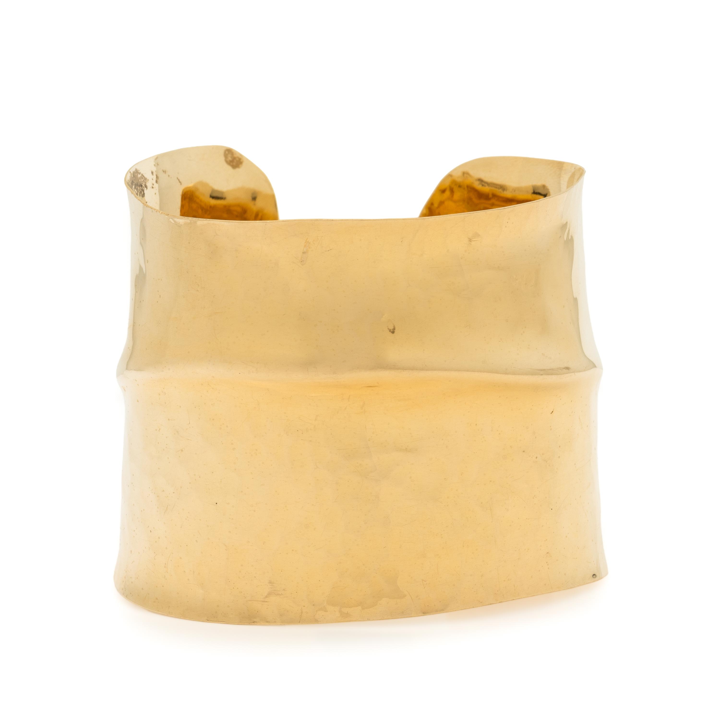 Yellow Gold Cuff Bracelet