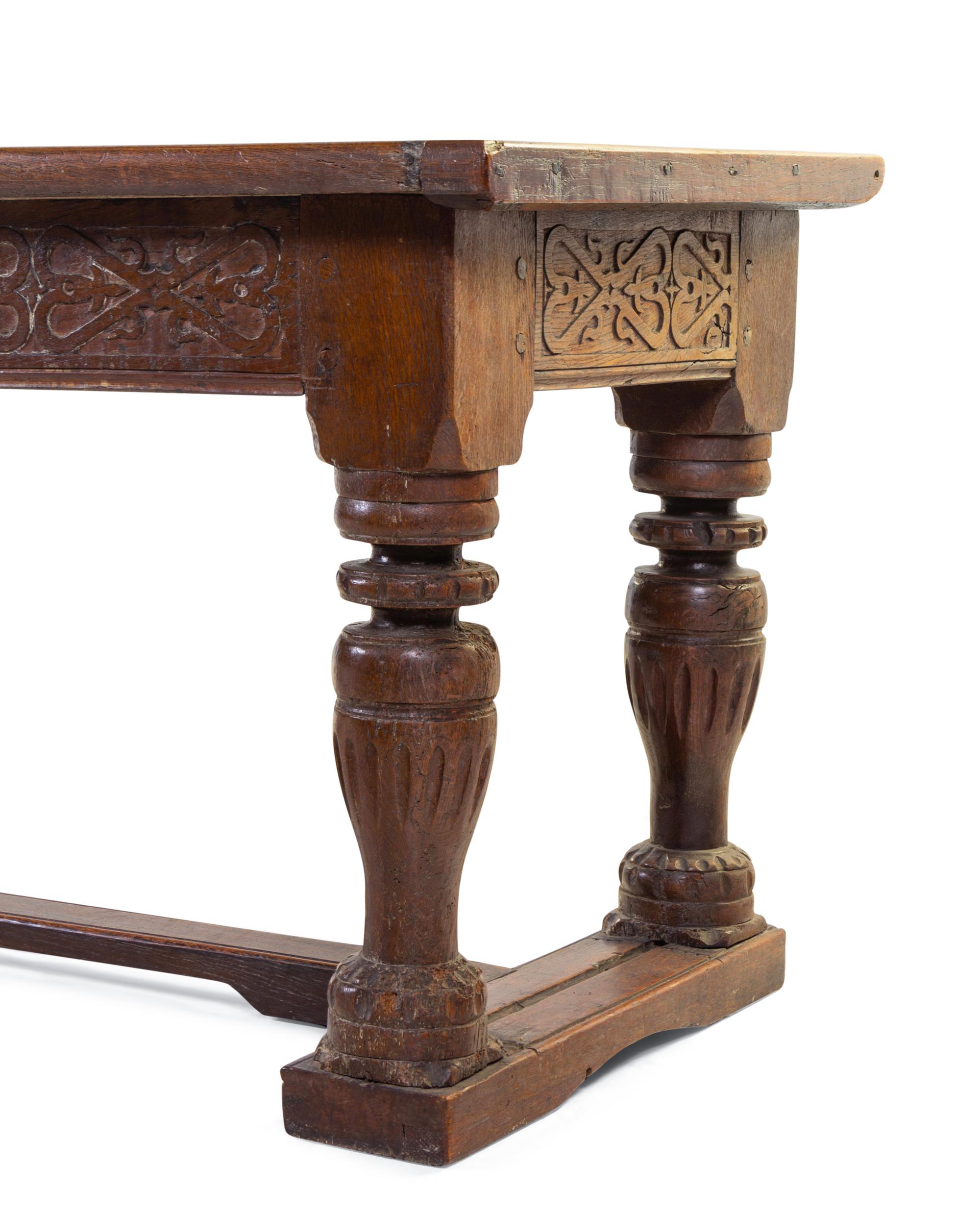 A Jacobean Refectory Table