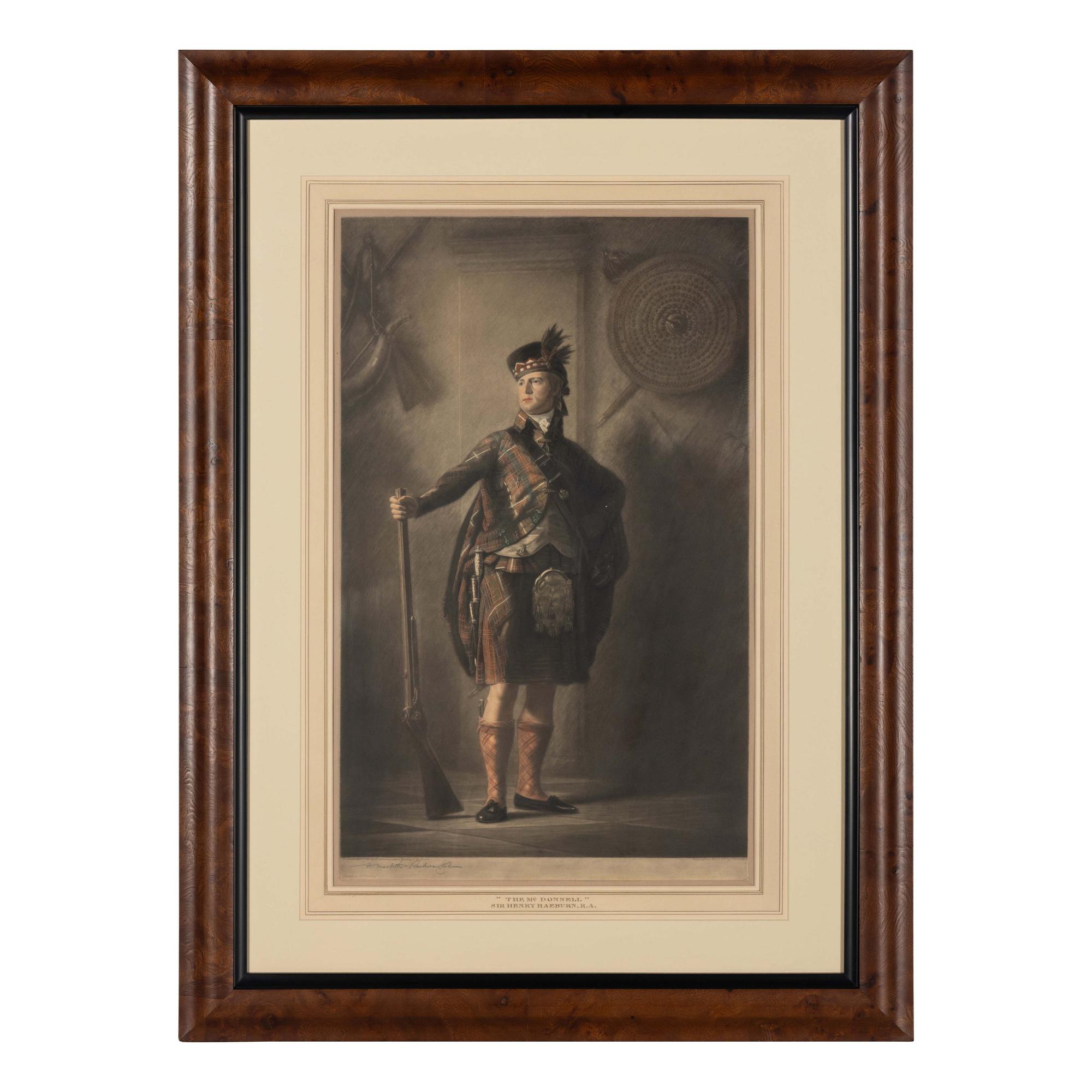 After Sir Henry Raeburn, 19th Century — Colonel Alastair Ranaldson Macdonnell of Glengarry