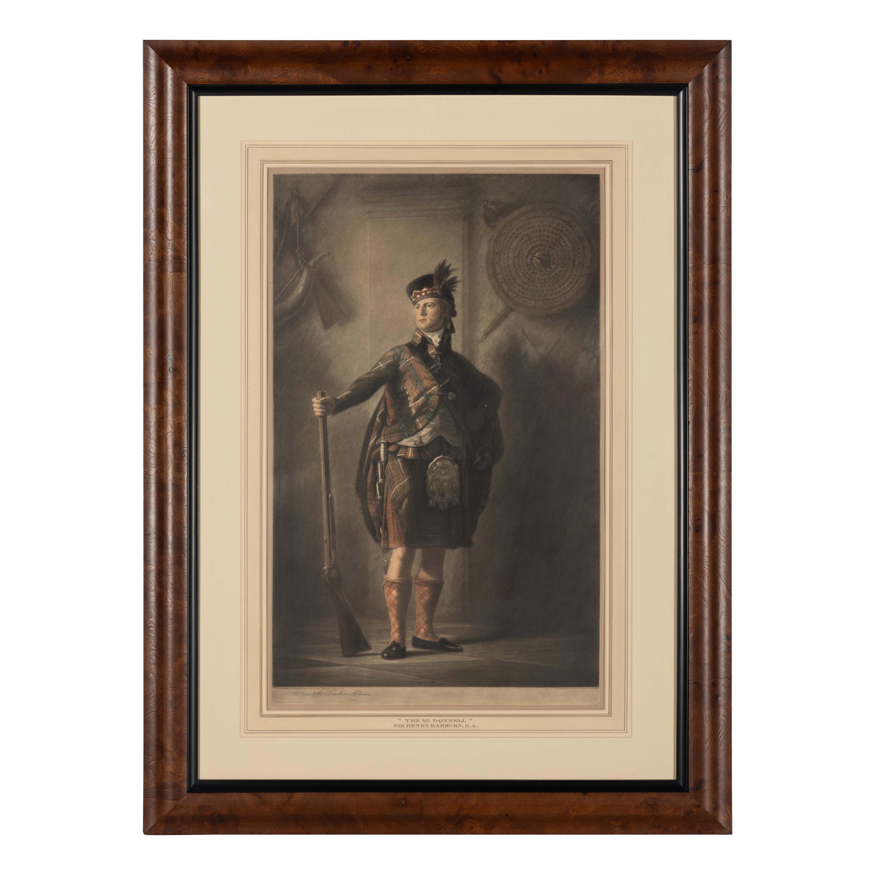 After Sir Henry Raeburn, 19th Century — Colonel Alastair Ranaldson Macdonnell of Glengarry