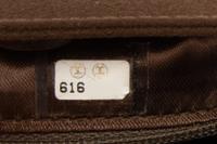Chanel Brown Satin Evening Bag, 2000-02