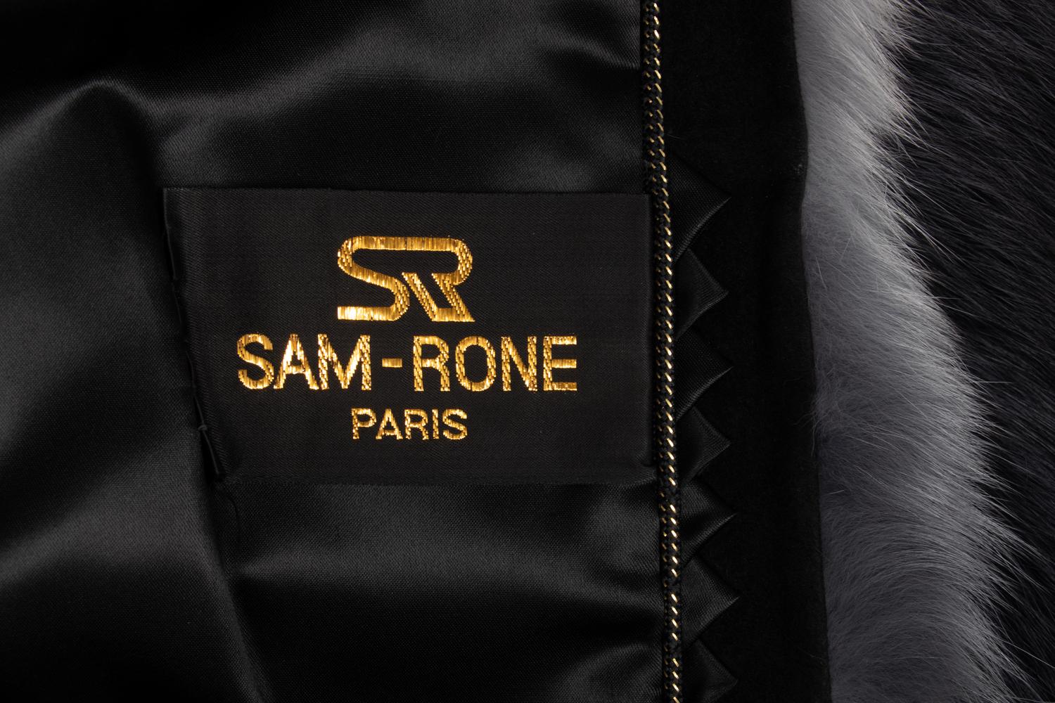 Sam-Rone Fox Fur Jacket, 1980s