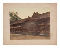 Six Japanese Hand Tinted Photographs