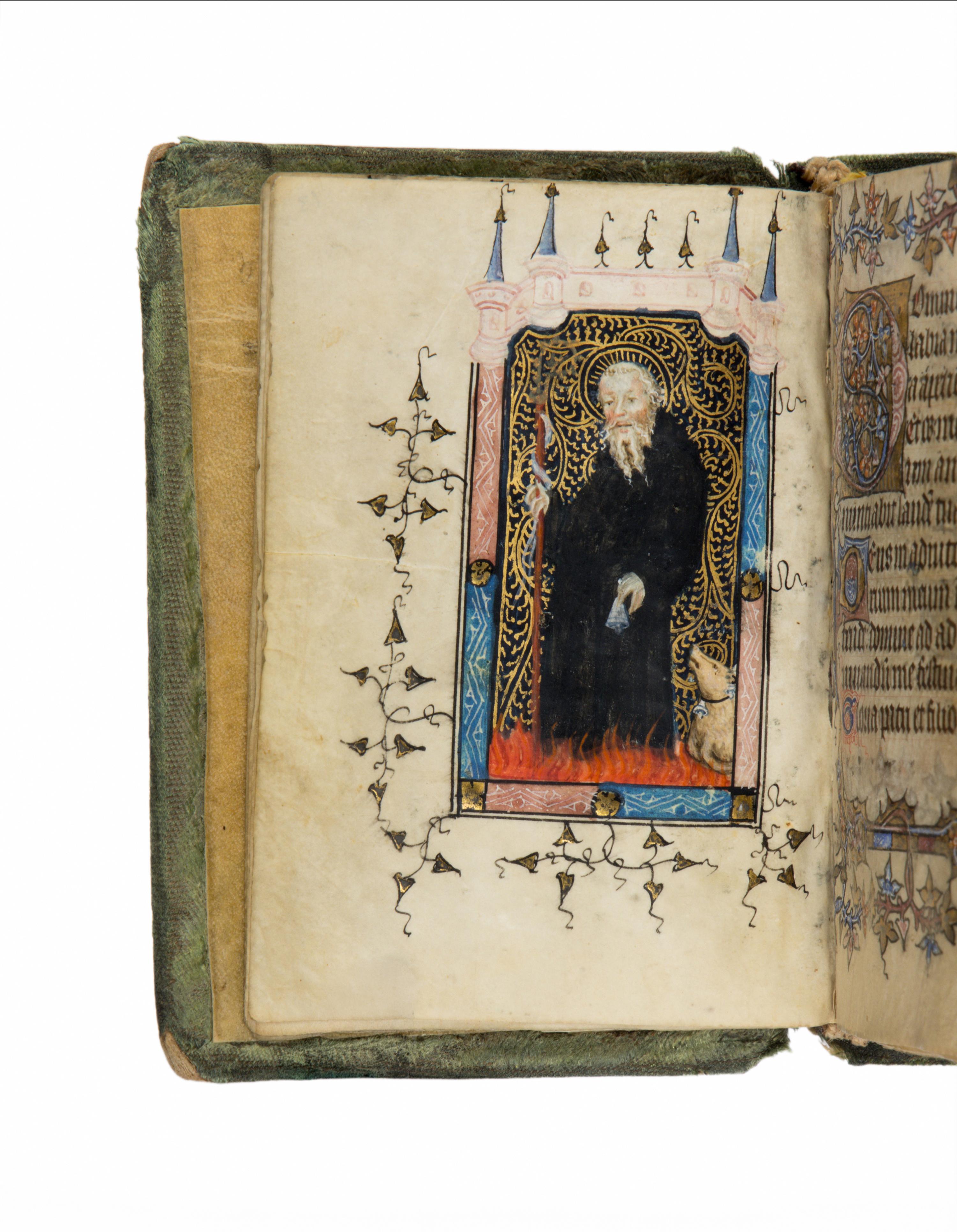 MASTERS OF THE BEAUFORT SAINTS (active Bruges, c. 1410-1415) Book Hours, in Latin, illuminated manuscript on parchment [Southern Netherlands, Bruges, c. 1410-1415]