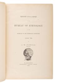 [NATIVE AMERICANA - ETHNOLOGY]. A group of Ethnology works, including Dakota-English Dictionary.