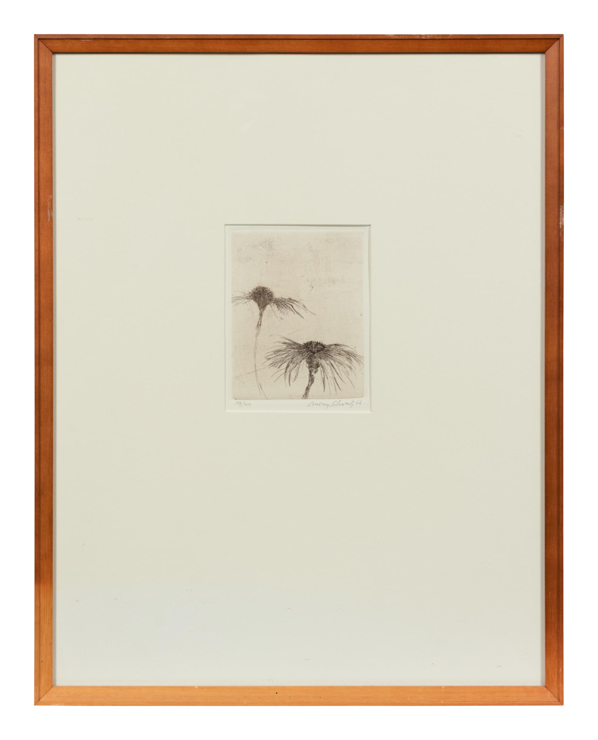 A group of three 20th Century prints (by Aubrey Schwartz and two signed illegibly)
