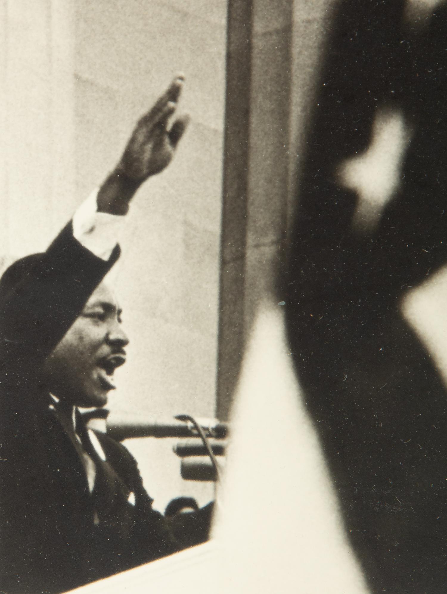 Flip Schulke (1930-2008) Dr. Martin Luther King, Jr. delivering his "I Have a Dream" Speech, March on Washington, August 28, 1963