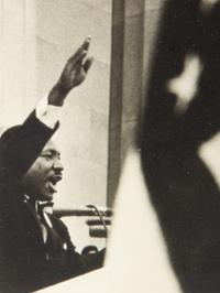 Flip Schulke (1930-2008) Dr. Martin Luther King, Jr. delivering his "I Have a Dream" Speech, March on Washington, August 28, 1963