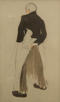 A Portfolio of Prints after Jacques Villon Framed size 18 x 18 inches.