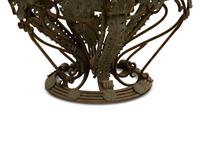 A French Rococo Style Cast Iron Center Table